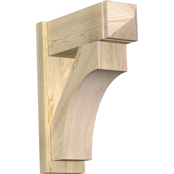 Ekena Millwork Westlake Rough Sawn Arts and Crafts Outlooker, Douglas Fir, 8"W x 22"D x 26"H OUT08X22X26WTL03RDF - main
